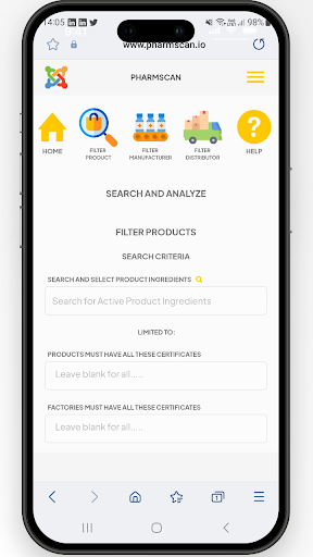 PharmScan Screen 2