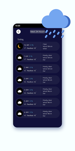 AWeather - Live Forecast Screen 3