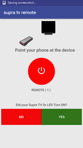 supra TV remote control Screenshot 3 - AppWisp.com