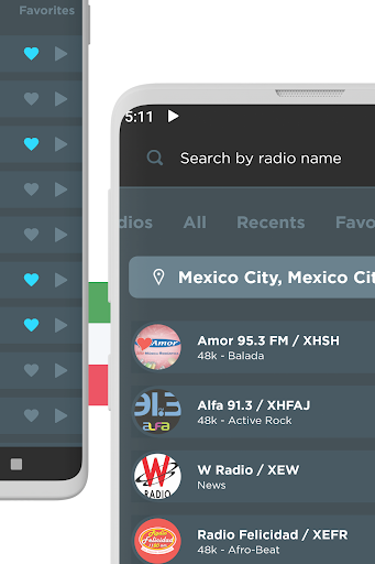 Radio Mexico FM online Screenshot 3 - AppWisp.com
