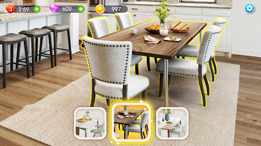 Screenshot of Makeover Dream: Tile Match