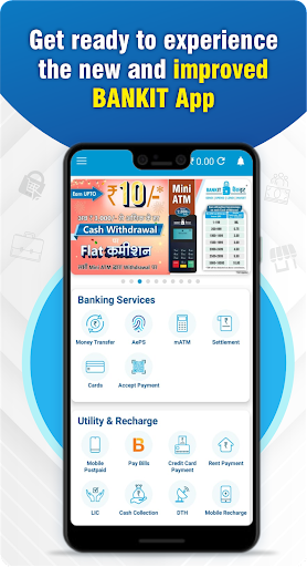 Android application BANKIT Agent- DMT, AePS, mATM screenshort