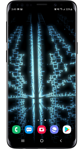 Android application Cube Matrix 3D Live Wallpaper screenshort
