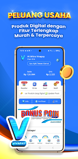 Android application Agen Pulsa Termurah - Vivapay screenshort