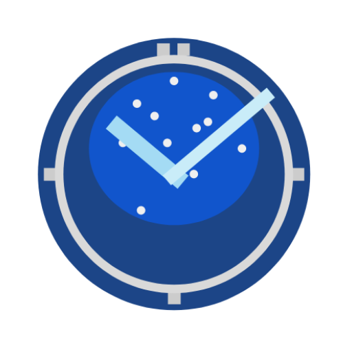 Clock with Planisphere logo