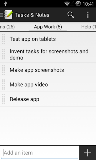 App preview