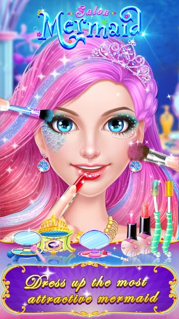 Captura de Pantalla 22 Mermaid Makeup Salon android