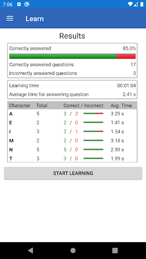Screenshot of Morse Code - Learn & Translate