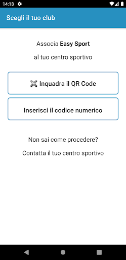 Android application EasySport screenshort