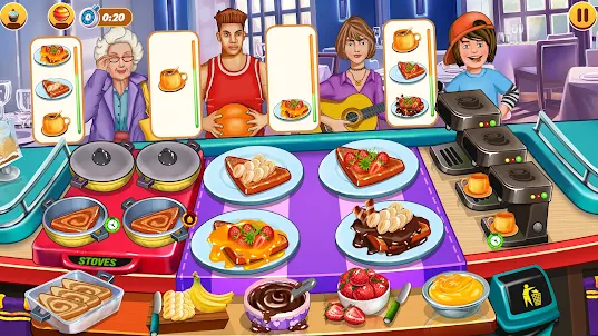 Star Restaurant Cooking Games