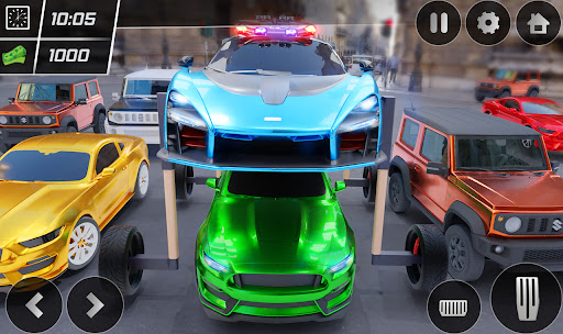 Elevated Police Car Game  screenshots 1