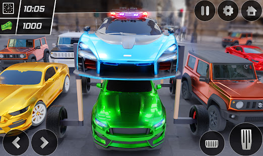 Elevated Police Car Game apkmartins screenshots 1