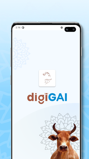 Android application digiGAI-herd health & breeding screenshort