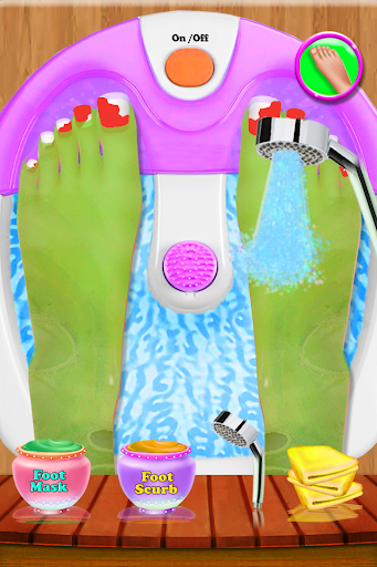 Android application Girls Nail Art Bauty Salon screenshort