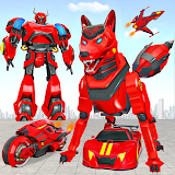 Fox Robot Transform Bike Game icon