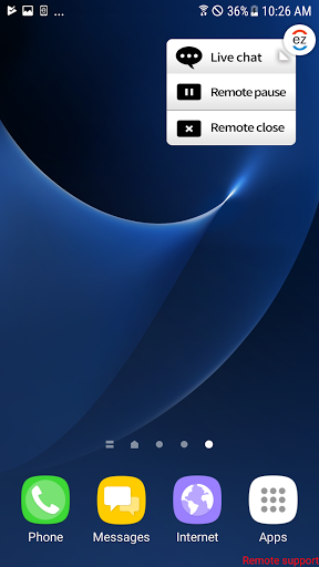 ezMobile(SONY) – Remote suppor Screen 3