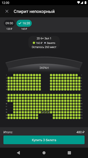 Кинотеатр Сибирь г.Курагино