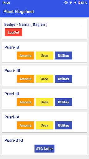Elogsheet Pusri Screen 2