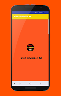 Write an email German B1