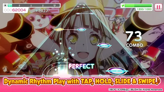 BanG Dream Girls Band Party v4.3.0 Mod (Auto Combo 95% perfect) Apk