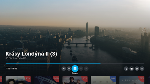 Android application Chytrá telka GEMNET Box screenshort
