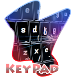 Cracked Glass Black Keypad icon