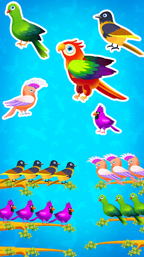 Color Bird Sort Puzzle Games apkpoly screenshots 13
