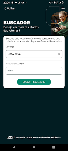 Resultados das Loterias