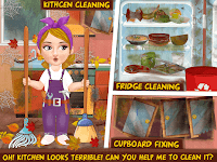 screenshot of House Cleanup For Girls