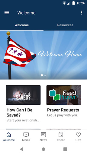 Android application The Church of God screenshort