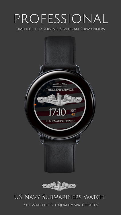 5W011 USN Sub Digital Watch - 1.0.12 - (Android)