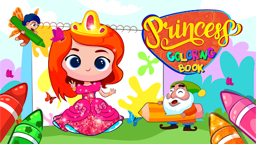 Princess coloring book - Apps on Google Play