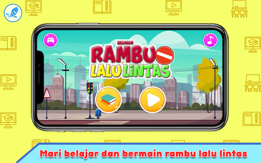 Android application Belmain - Belajar Rambu Lalu L screenshort