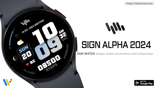 Android application SamWatch SIGN Alpha 2024 screenshort