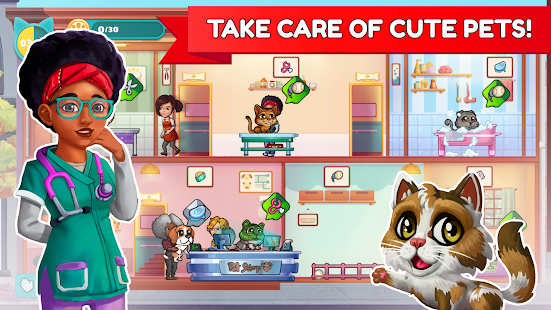 Pet Shop Fever: Animal Hotel Varies with device APK screenshots 12
