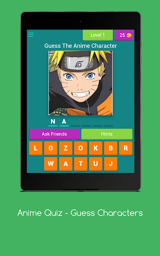 Anime Quiz - Guess Characters
