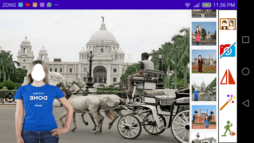 India Visit Photo Frames Screen 2