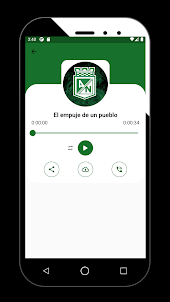 Tonos de atlético nacional