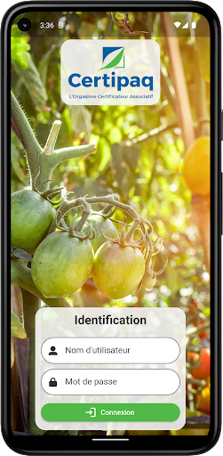 Android application Certipaq screenshort