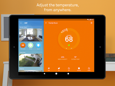 nest thermostat app