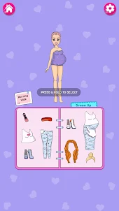 Paper Doll DIY Makeup Salon