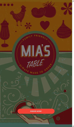 Android application Mia's Table screenshort