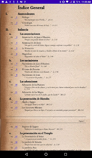 Android application Christomaties screenshort