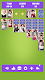screenshot of Sexy solitaire girls: ani card