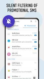 Mezo: Smart SMS, Spam Blocker Screenshot