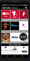 screenshot of Metal Radios
