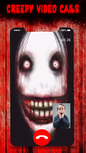 Jeff The Killer Video call Screen 2