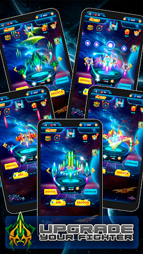 Android application Galaxy Aliens Shooter 2024 screenshort