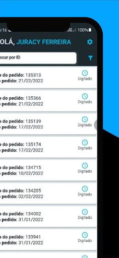 Android application Persianas New York: Clientes screenshort