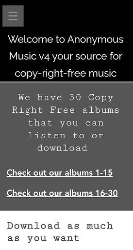 Anonymous Music v4 Screen 3